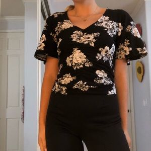 Short sleeve blouse